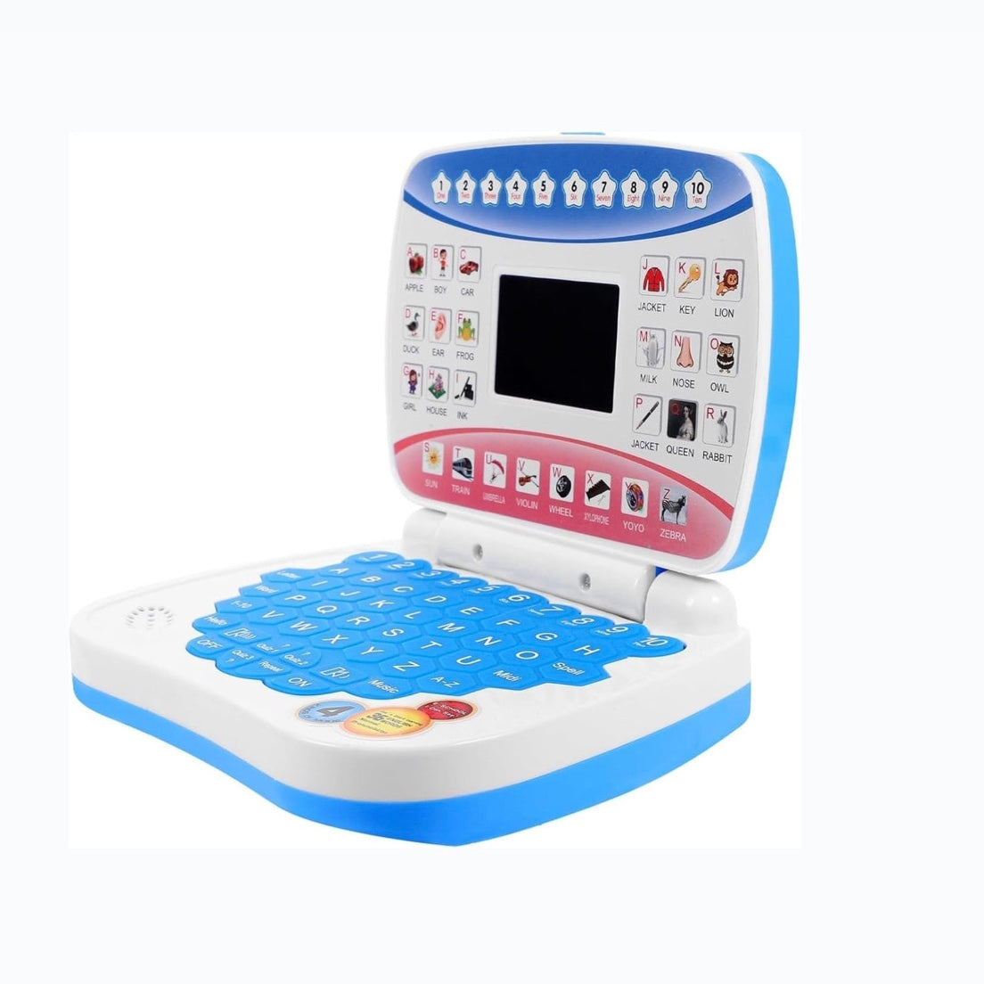 Kids Learning Laptop with 5 Learning Modes, LED Display Screen, Safe for Ages 3+