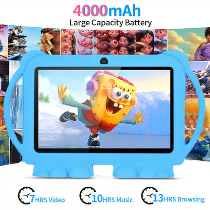 Kids' Learning Tablet with Parental Controls - 7-Inch Android Device for Toddlers