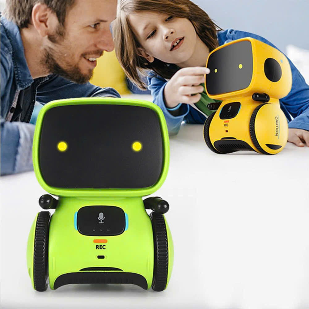 Kids Talking Robot Interactive Toy – Voice & Touch Control, Safe for Ages 3+