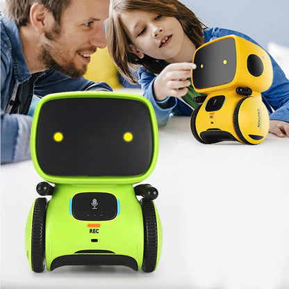 Kids Talking Robot Interactive Toy – Voice & Touch Control, Safe for Ages 3+