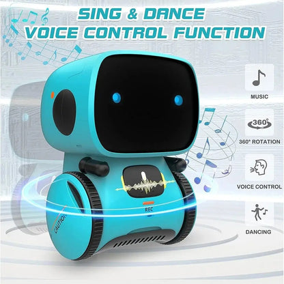 Kids Talking Robot Interactive Toy – Voice & Touch Control, Safe for Ages 3+