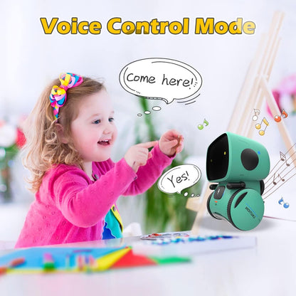 Kids Talking Robot Interactive Toy – Voice & Touch Control, Safe for Ages 3+