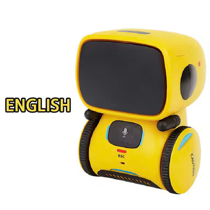 Kids Talking Robot Interactive Toy – Voice & Touch Control, Safe for Ages 3+