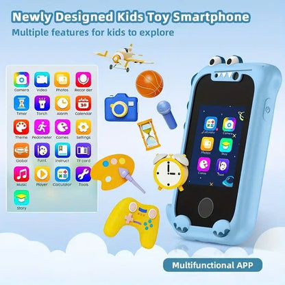 Kids Toy Phone – Music and Selfie Fun with Touch Screen, Rechargeable, Safe for Ages 3+