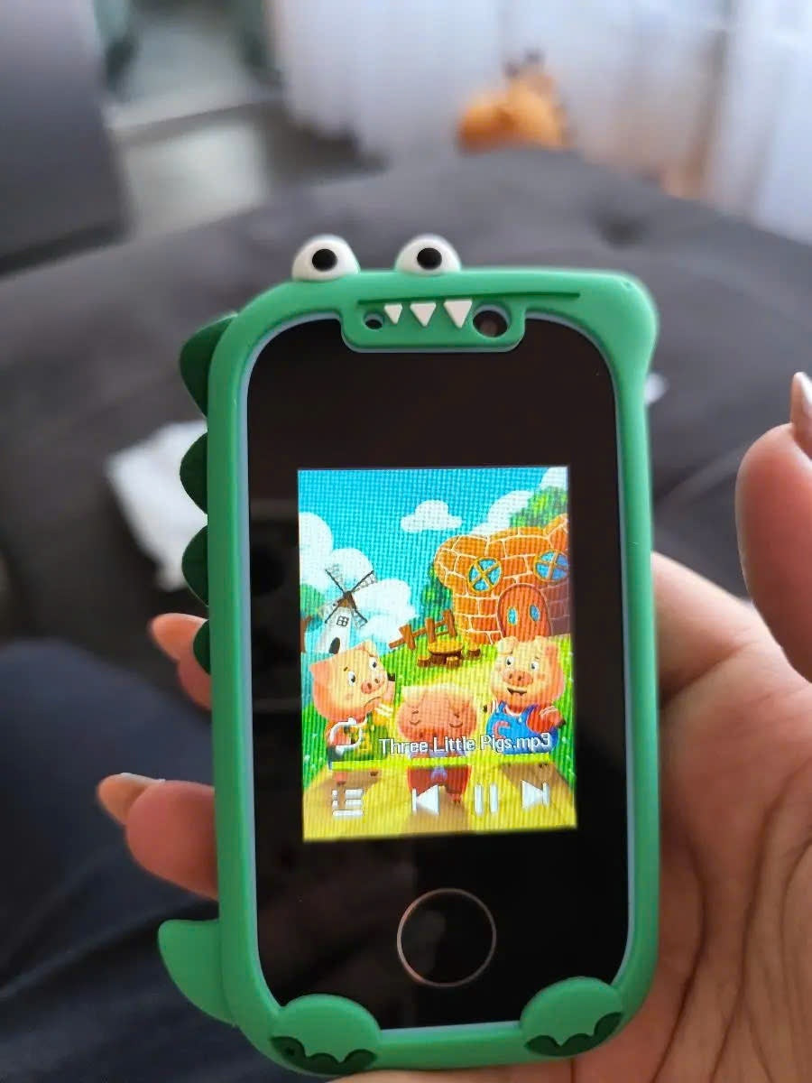 Kids Toy Phone – Music and Selfie Fun with Touch Screen, Rechargeable, Safe for Ages 3+