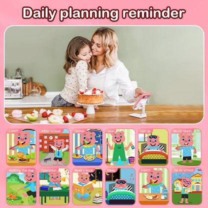 Kids Toy Phone with Dual Cameras and Educational Features, Music, Stories, Games & Drawing, Safe for Ages 3+