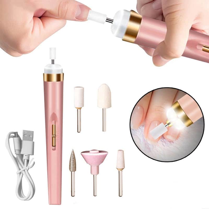 Electric Manicure Kit for Home Nail Care