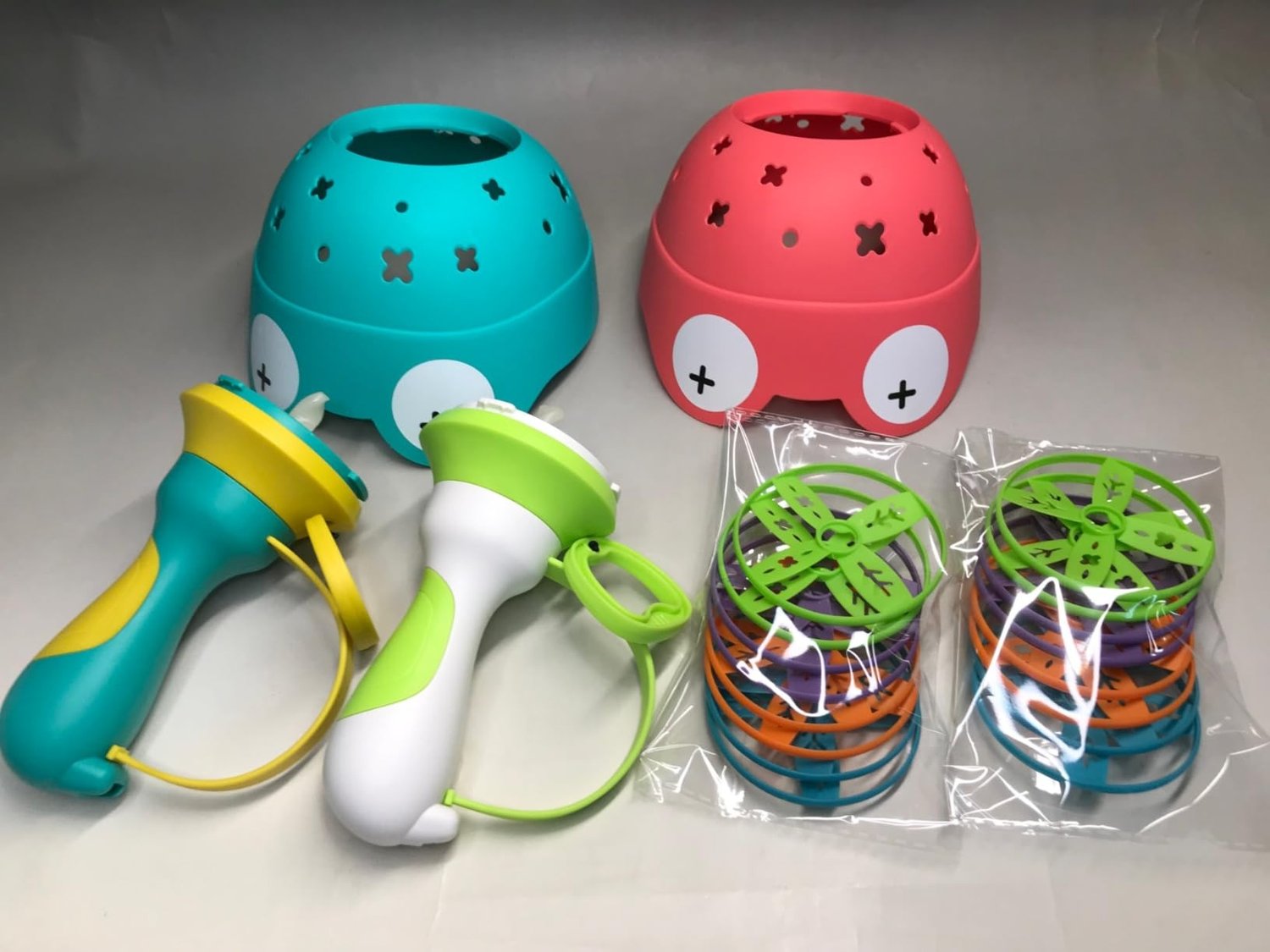 Launch & Spin Disc Blaster with Silly Frog Face