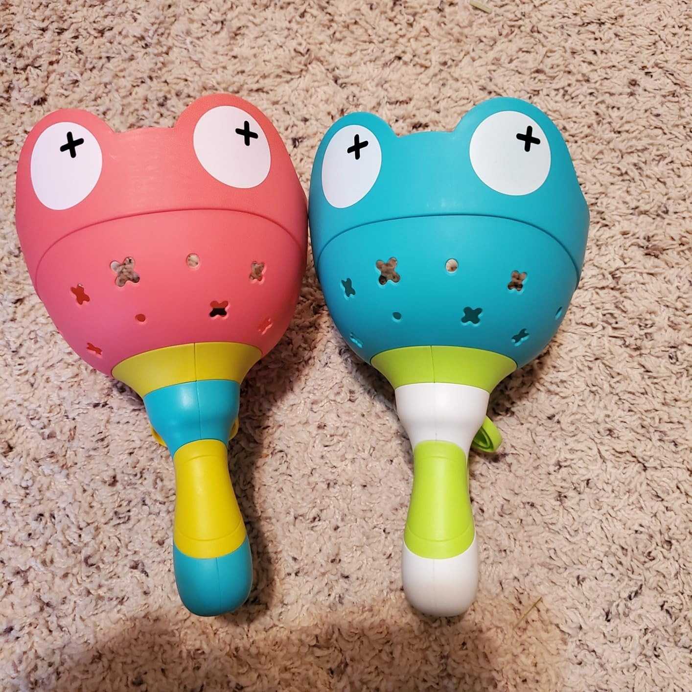 Launch & Spin Disc Blaster with Silly Frog Face