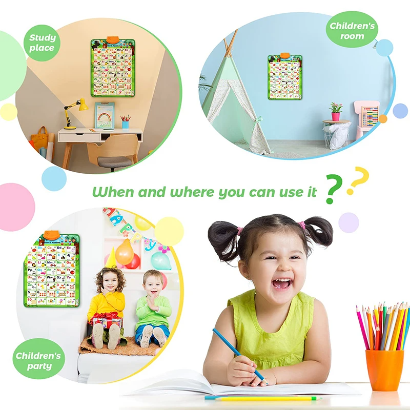 Learning Tablet for Toddlers – Interactive Educational Toy with ABCs, Numbers, Games & Music