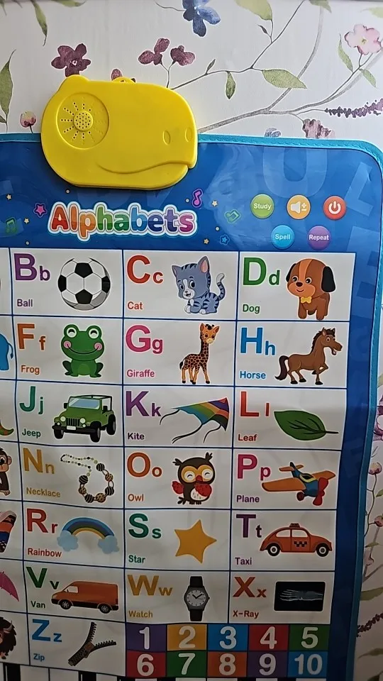 Learning Tablet for Toddlers – Interactive Educational Toy with ABCs, Numbers, Games & Music