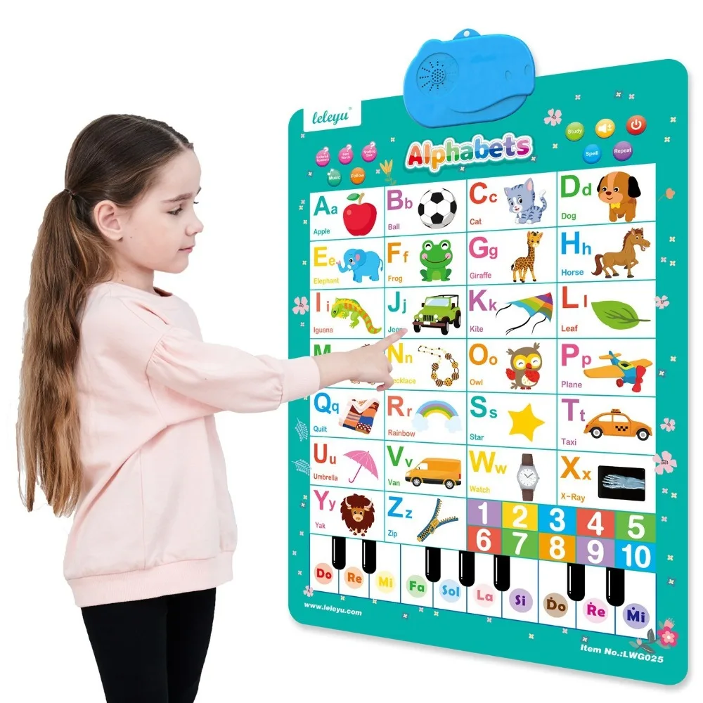 Learning Tablet for Toddlers – Interactive Educational Toy with ABCs, Numbers, Games & Music