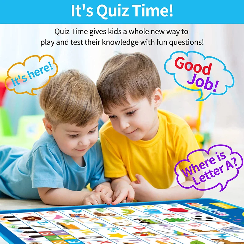 Learning Tablet for Toddlers – Interactive Educational Toy with ABCs, Numbers, Games & Music