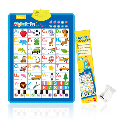 Learning Tablet for Toddlers – Interactive Educational Toy with ABCs, Numbers, Games & Music