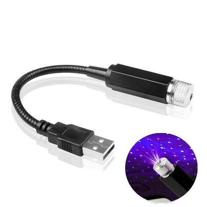 LED Galaxy Lamp Car Roof Light USB Star Projector Mini Night Star Light