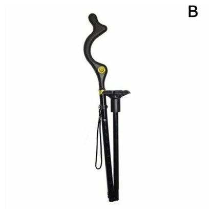 Lightweight Telescopic Folding Walking Cane with 360�� Traction Tip