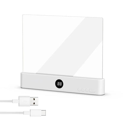 Lite Rechargeable LED Book Light with 3 Modes, Dimmable Touch Control, Auto-Off Timer, Scratch-Resistant Surface