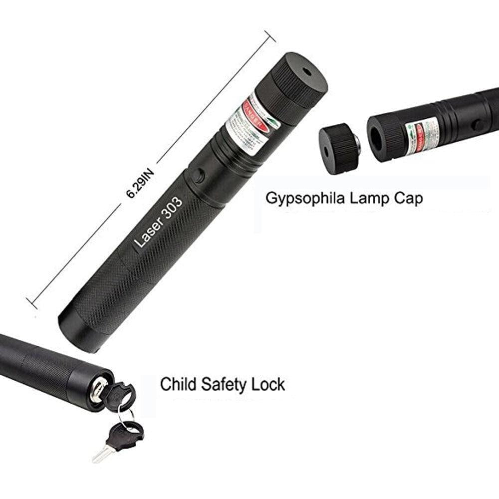 Long Range Green Laser Pointer, Tactical Flashlights 5000 Metres Green Laser Pointer, High Power Laser Pointer
