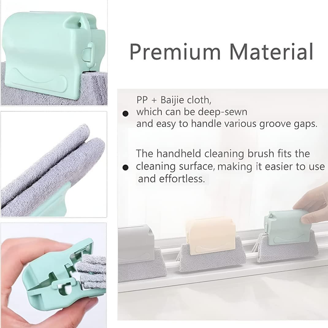 Magic Window Groove Cleaning Brush, Multifunctional Cleaning Tools Hand Held