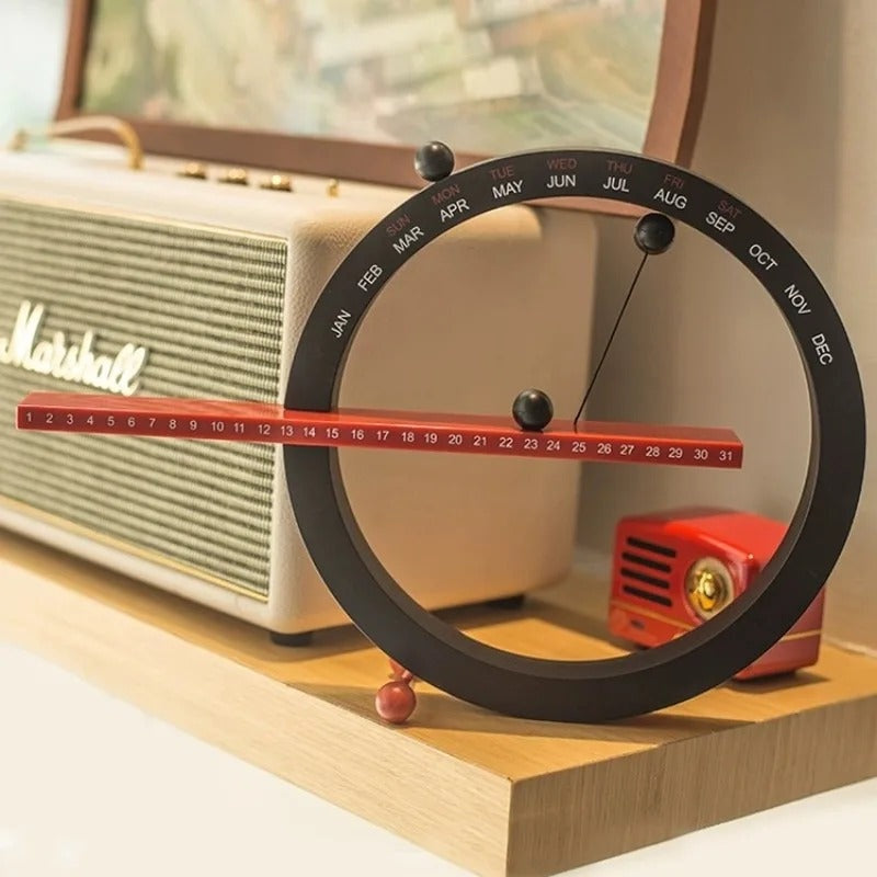 Magnetic Ball Perpetual Calendar Desk Decor
