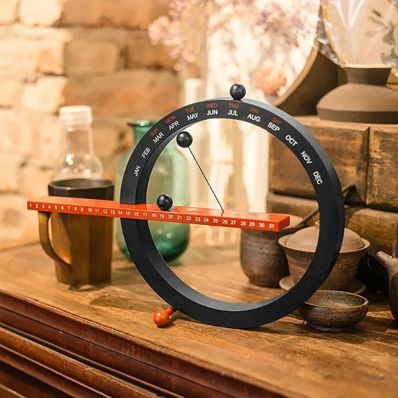 Magnetic Ball Perpetual Calendar Desk Decor