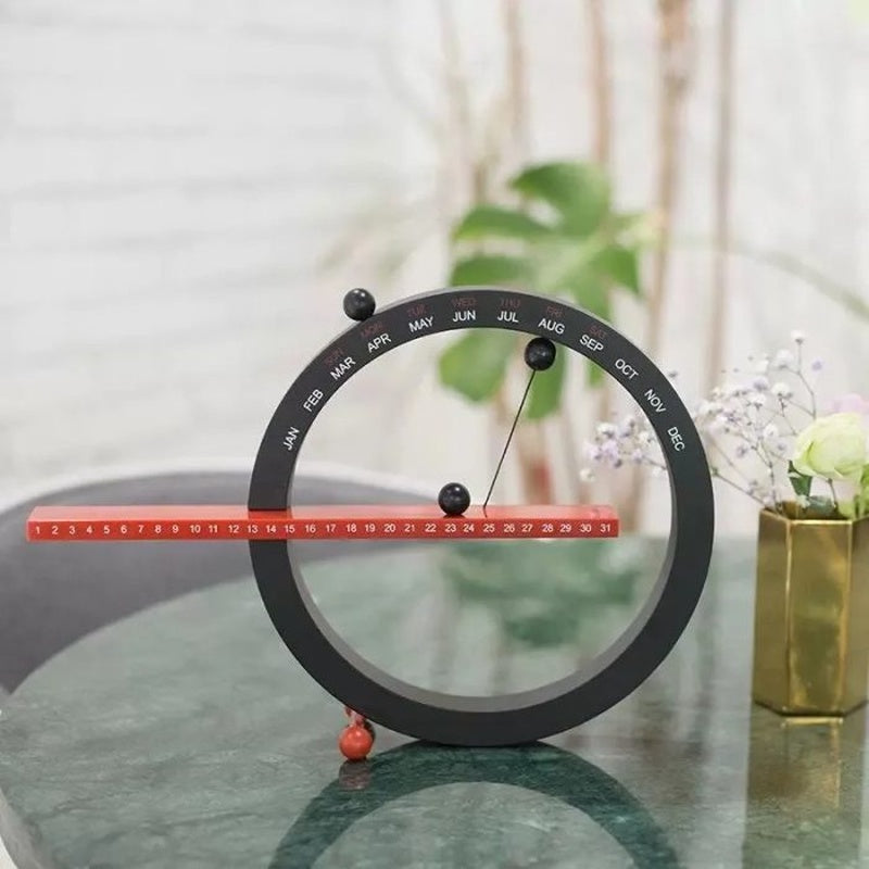 Magnetic Ball Perpetual Calendar Desk Decor