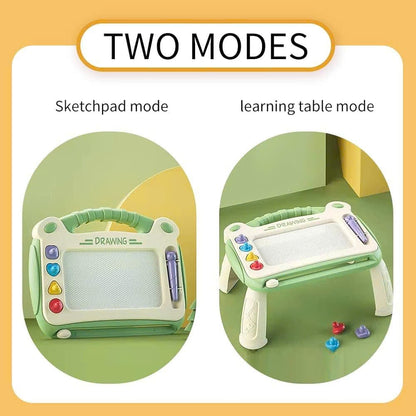 Magnetic Drawing Board – Cartoon Writing Toy for Kids & Toddlers, Easy Erase, Portable with Handle, Safe for Ages 3+