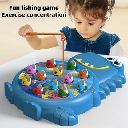 Magnetic Fishing Toy with Colorful, Safe & Fun Multiplayer Game for Ages 3+