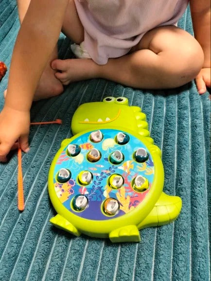 Magnetic Fishing Toy with Colorful, Safe & Fun Multiplayer Game for Ages 3+