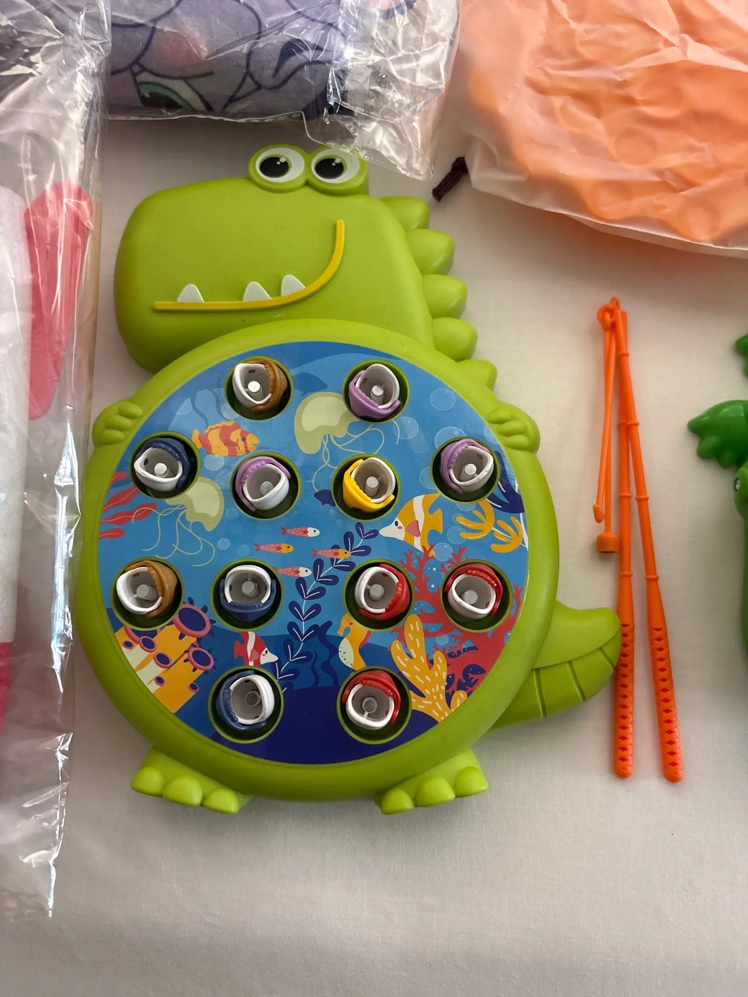 Magnetic Fishing Toy with Colorful, Safe & Fun Multiplayer Game for Ages 3+