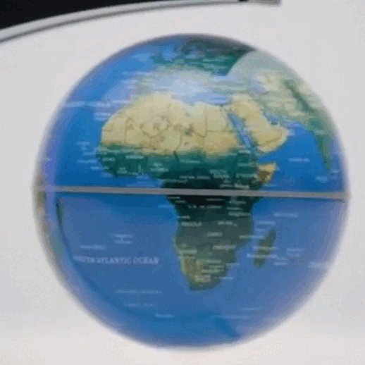 Magnetic Floating Globe With LED Light, Modern Design, Eye-Catching Home & Office Decor