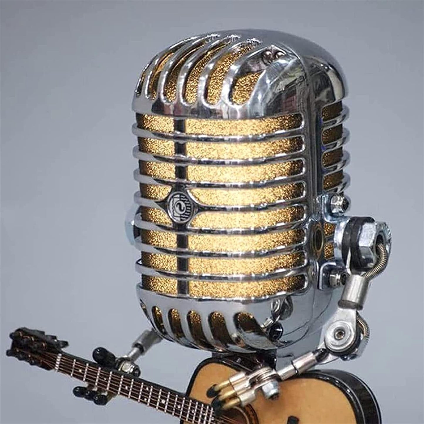 Robot Lamp with Guitar