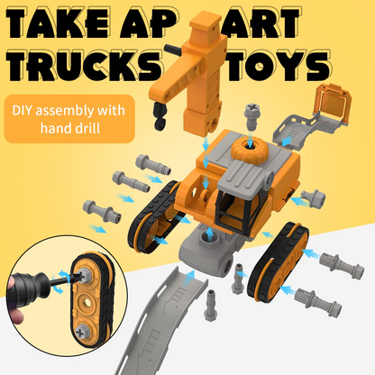 Master Builder Engineer Toy Set – Build Your Own Work Vehicle