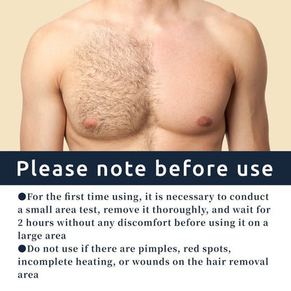 Men's Painless Hair Removal Cream for Beard and Body