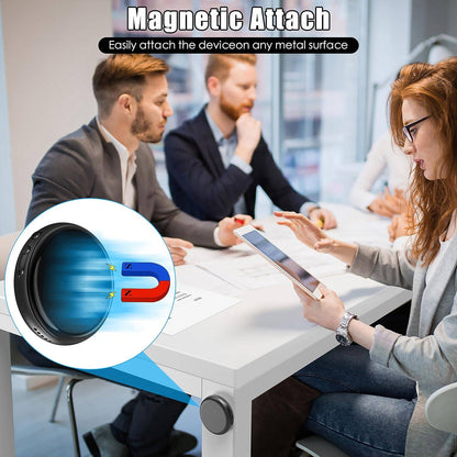 Mini Digital Voice Recorder, Magnetic Recorder Voice, Magnetic Voice Activated Recorder, USB-C Audio Recorder