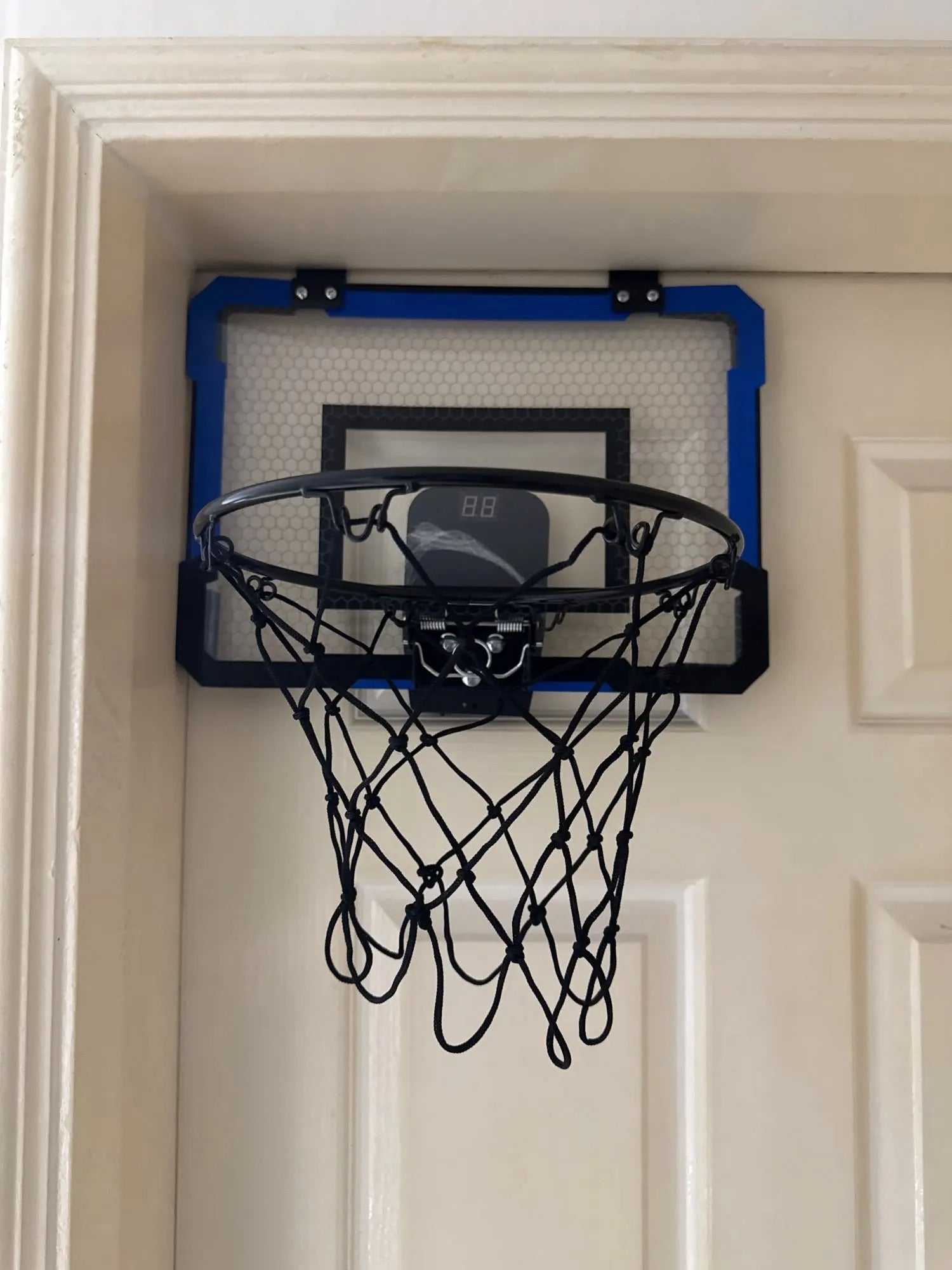 Mini Basketball Hoop with Fixed Hanging, Real Shooting Fun, Durable Polypropylene, Quick Setup & Removal For Ages 3+