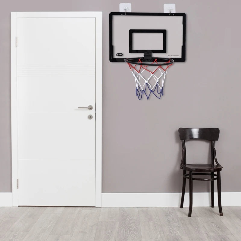 Mini Basketball Hoop with Indoor & Outdoor, Foldable, Silent, Durable Plastic For Ages 3+