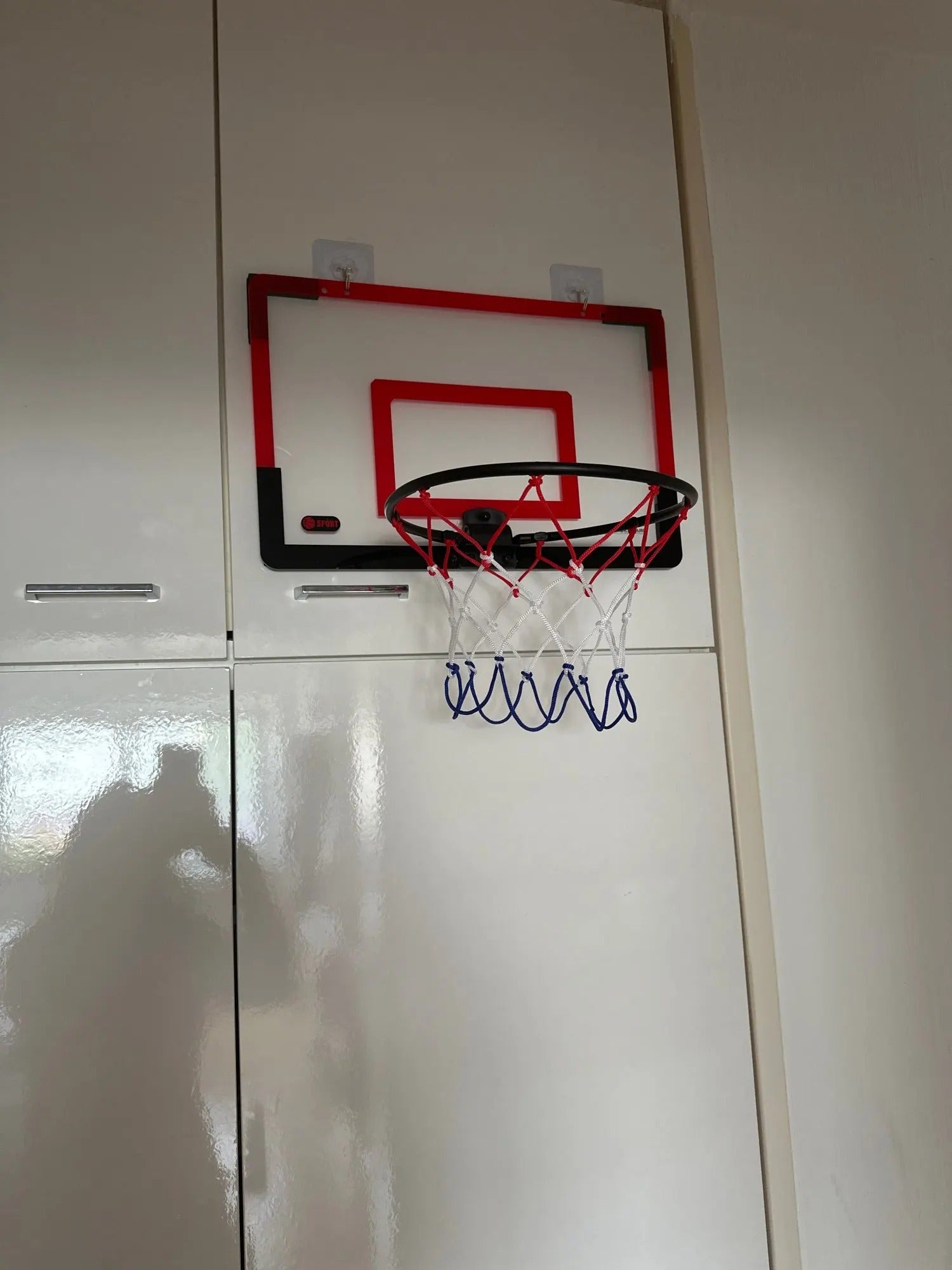 Mini Basketball Hoop with Indoor & Outdoor, Foldable, Silent, Durable Plastic For Ages 3+