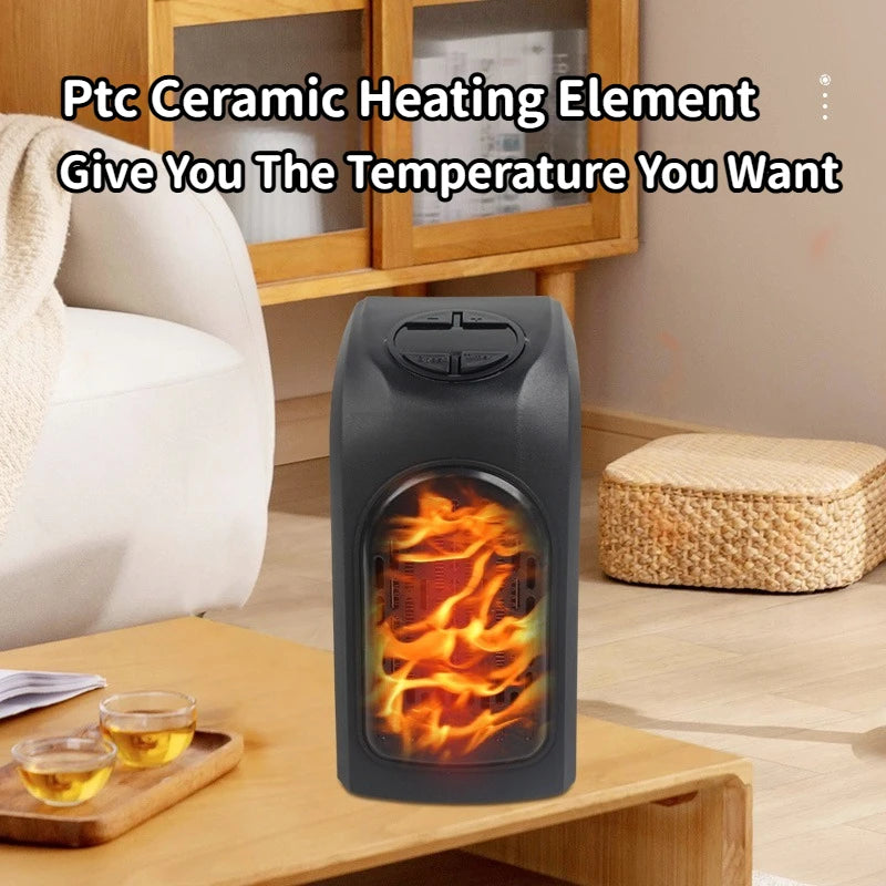 Mini Ceramic Air Heater – Portable Electric Fan Heater for Home & Office