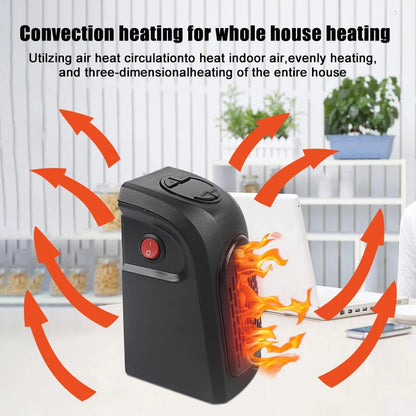 Mini Ceramic Air Heater – Portable Electric Fan Heater for Home & Office