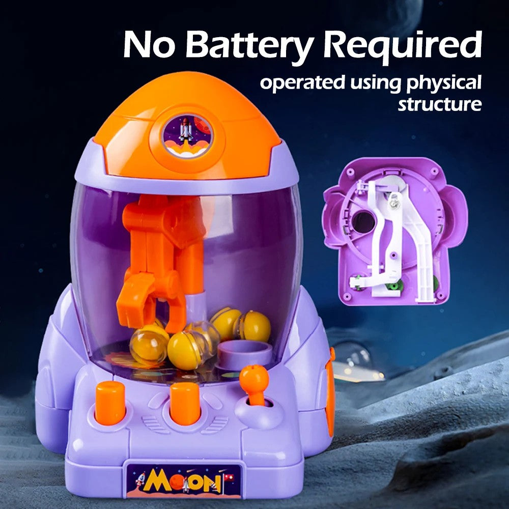Mini Claw Machine, Boost Skills, Focus and Social Interaction, Safe for Kids 3+