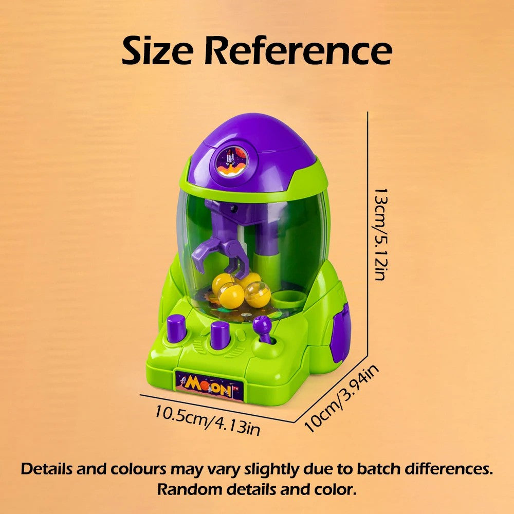 Mini Claw Machine, Boost Skills, Focus and Social Interaction, Safe for Kids 3+