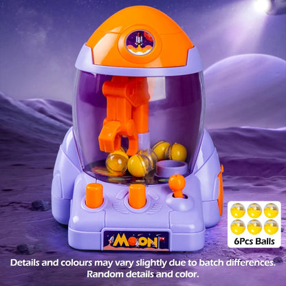 Mini Claw Machine, Boost Skills, Focus and Social Interaction, Safe for Kids 3+
