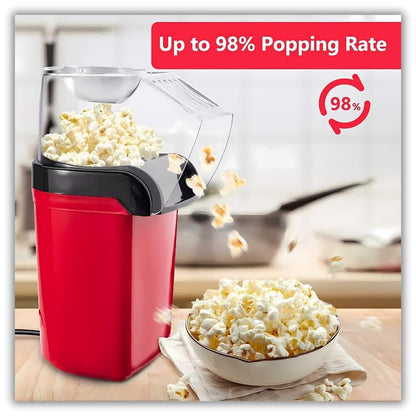 Mini Home Popcorn Maker with High Popping Rate and One-Button Operation – Perfect for Parties and Movie Nights
