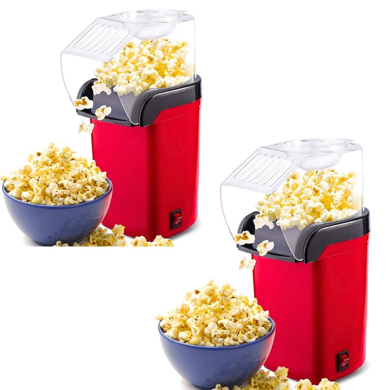 Mini Home Popcorn Maker with High Popping Rate and One-Button Operation – Perfect for Parties and Movie Nights