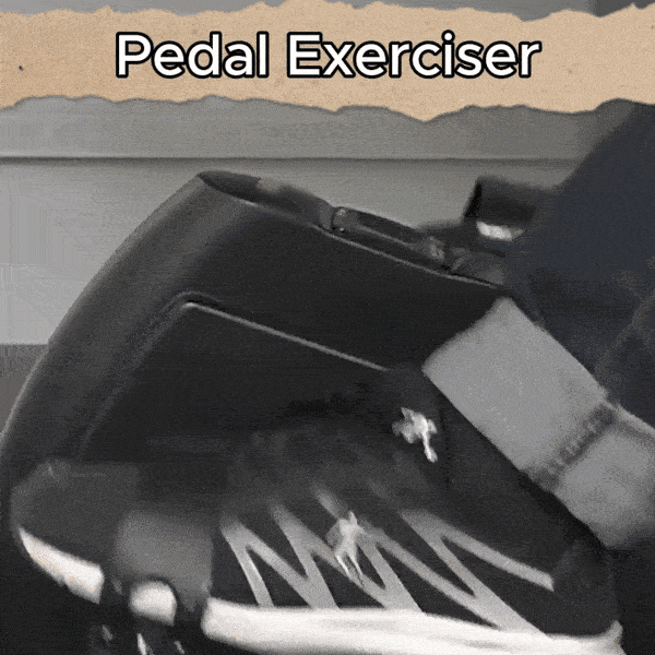 Mini Under-Desk Pedal Exerciser – Quiet Indoor Cycle Machine for Arms and Legs Workout, Perfect for Home Fitness and Office Use