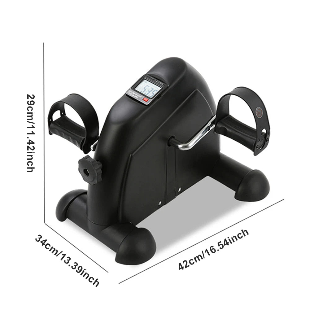 Mini Under-Desk Pedal Exerciser – Quiet Indoor Cycle Machine for Arms and Legs Workout, Perfect for Home Fitness and Office Use