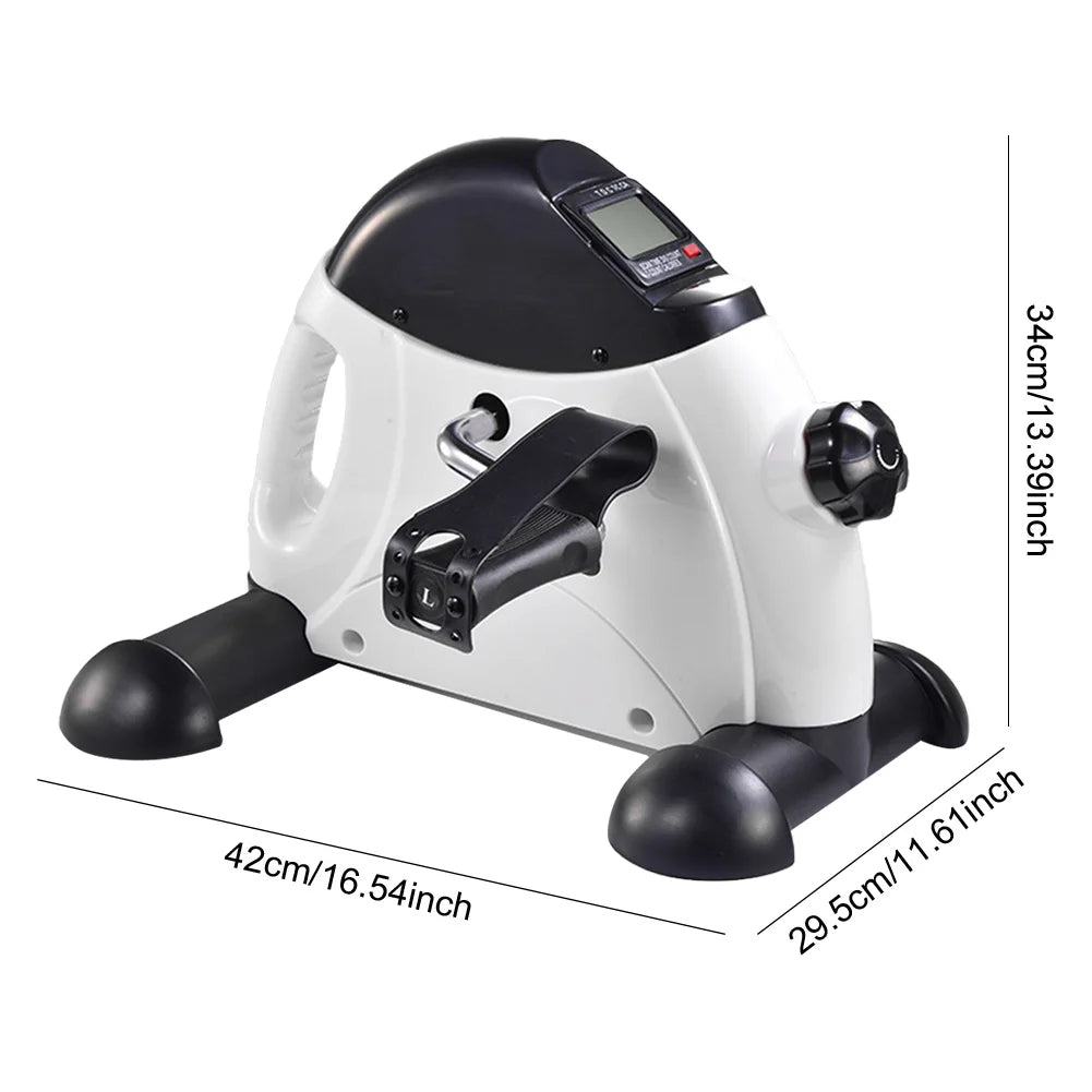 Mini Under-Desk Pedal Exerciser – Quiet Indoor Cycle Machine for Arms and Legs Workout, Perfect for Home Fitness and Office Use
