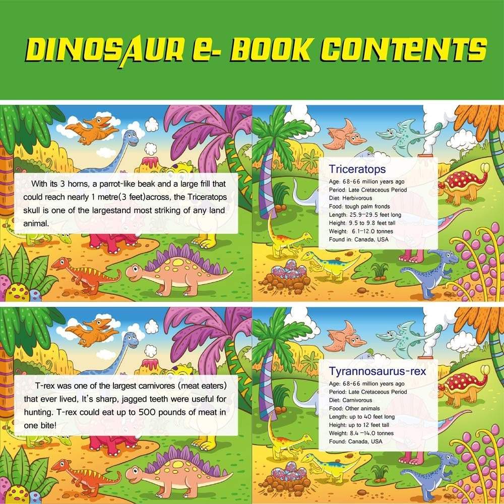 Minifigure Dinosaur Toy Jurassic Park Jungle Set With Educational, Realistic, Giftable, Safe for Ages 3+