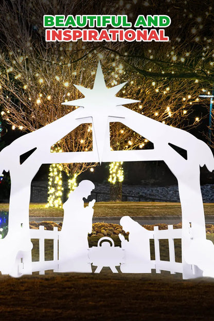Holy Night Outdoor Christmas Nativity Set